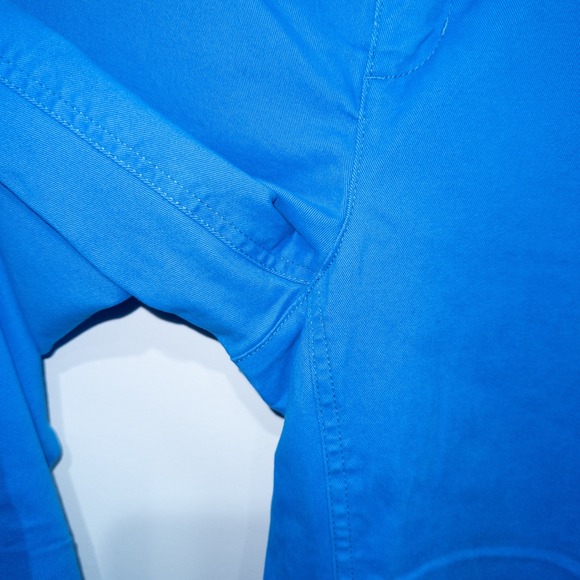 New J. Crew Sail Blue Wide Leg Chino Pants Size 4 - Picture 5 of 9